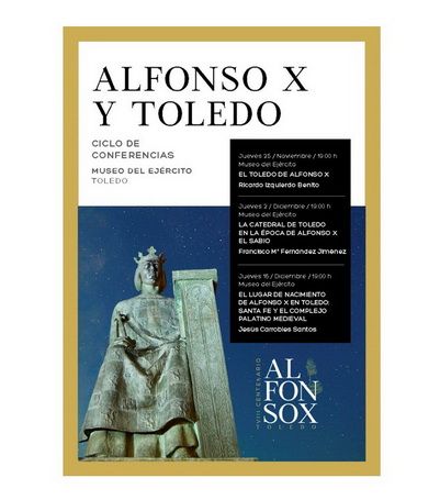 Programa del ciclo de conferencias sobre Alfonso X el Sabio.