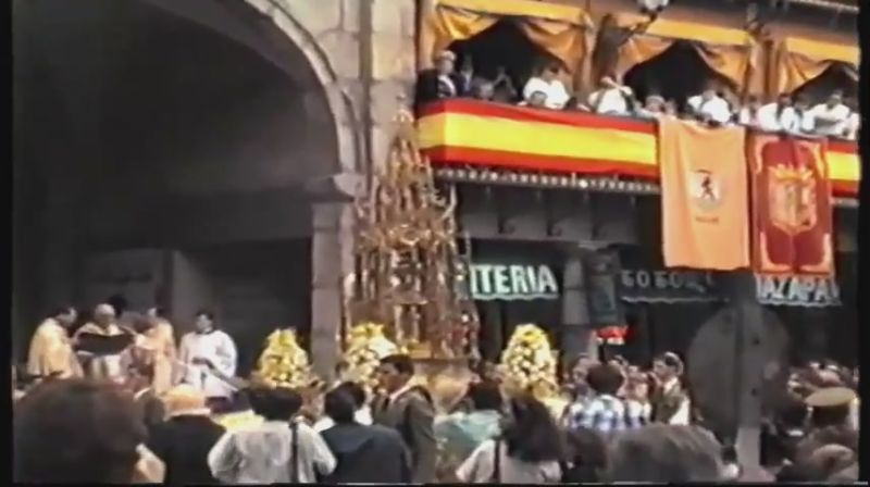 Vídeo de la Procesión del Corpus en Toledo en 1986.