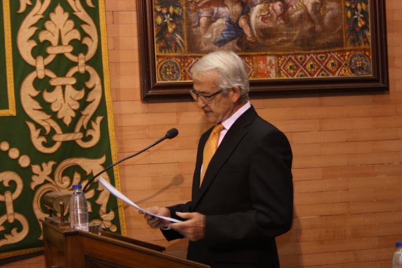 Lectura del discurso de ingreso del Numerario don Hilario Rodríguez de Gracia