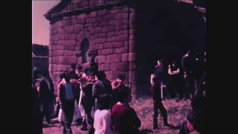 Primera romería de Santa María de Melque, el 9 de mayo de 1982.