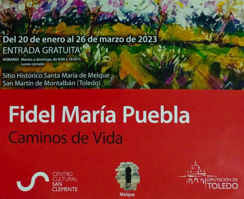 Exposición de Fidel María Puebla en Santa María de Melque