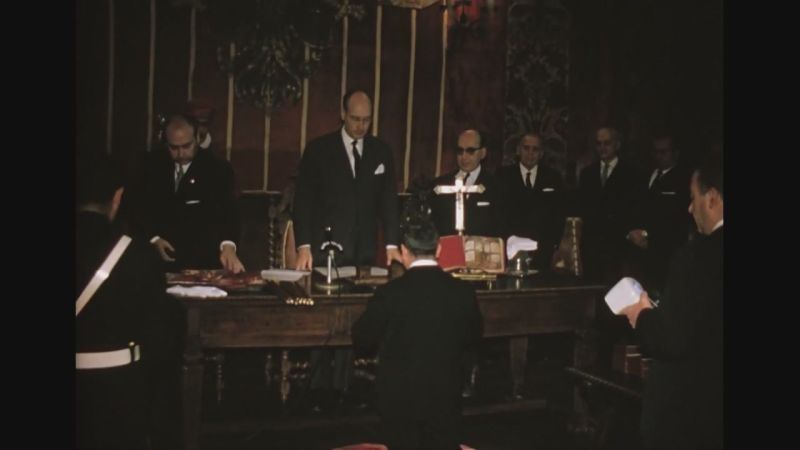 Vídeo de la toma de posesión de concejales del Ayuntamiento de Toledo en 1967.