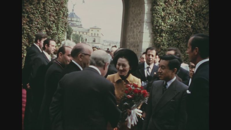 Vídeo de la visita a Toledo de los Príncipes herederos del Japón (14 de octubre de 1973)